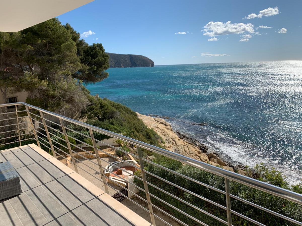 Moraira Sea Front, First Line, Air Conditioning, Heating, First Floor, 2 Habs 4Beds Extérieur photo